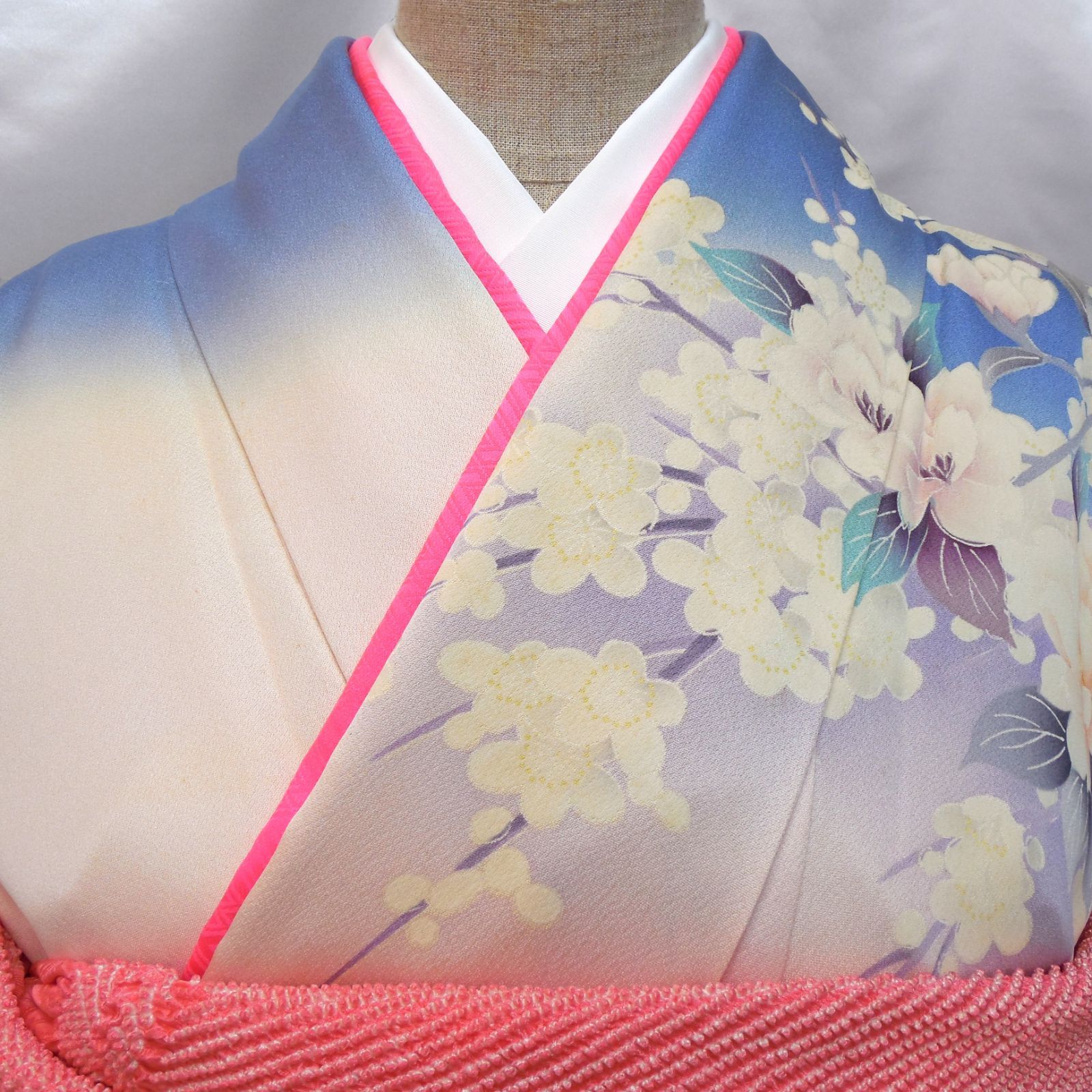 フォロワ割】美品☆クリーニング済 振袖フルセット 正絹 成人式 振袖 7