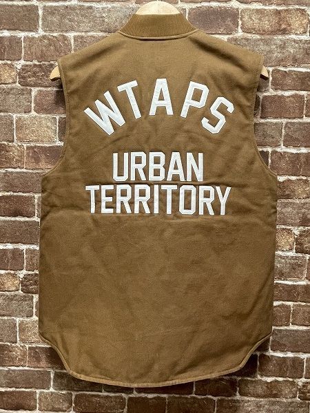 WTAPS CARHARTT WIP Vest URBAN TERRITORY 15AW ダブルタップス カーハート ベスト 2015年  Hamilton Brown. ハミルトンブラウン - メルカリ