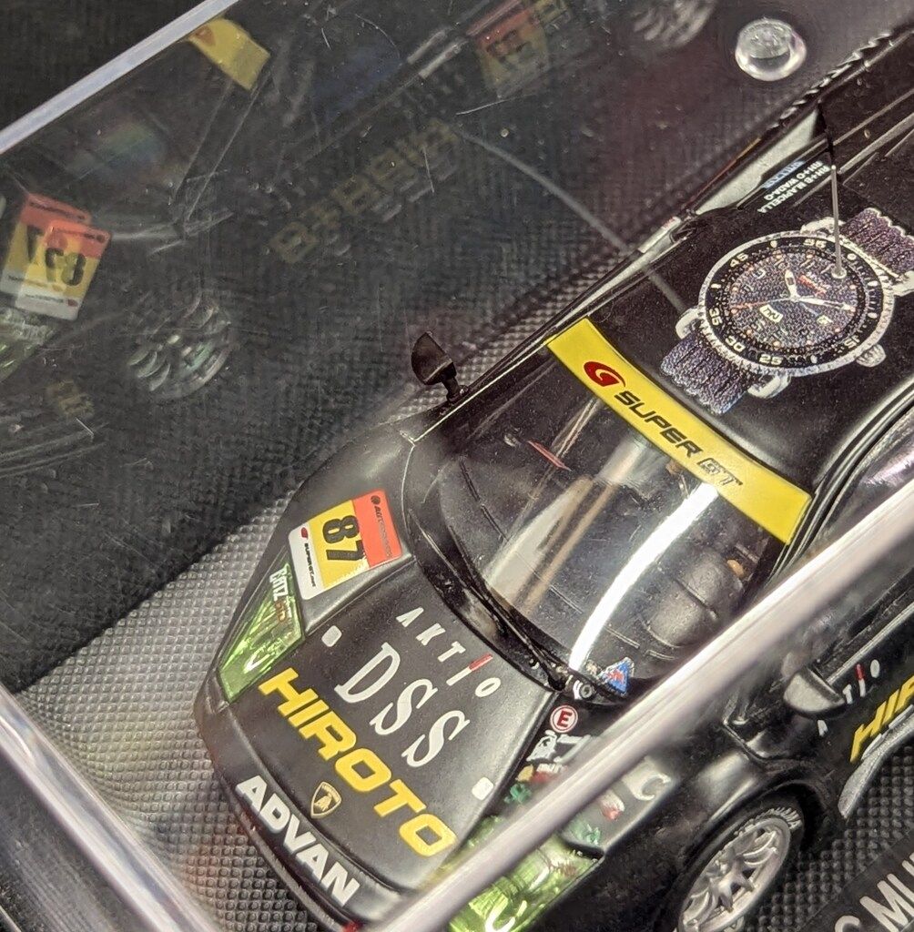 MMP 1/43 EBBRO JLOC MURCIE RG-1 SUPER GT300 2005 #87 BLACK