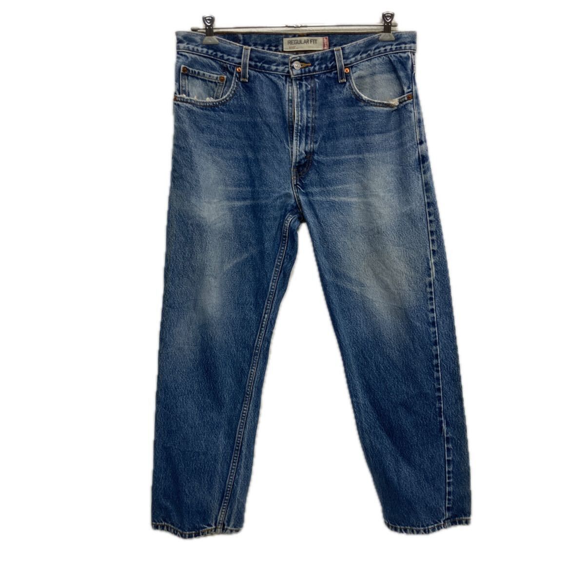 Levi's 505 デニムパンツ W36 ブルー リーバイス ジップアップ