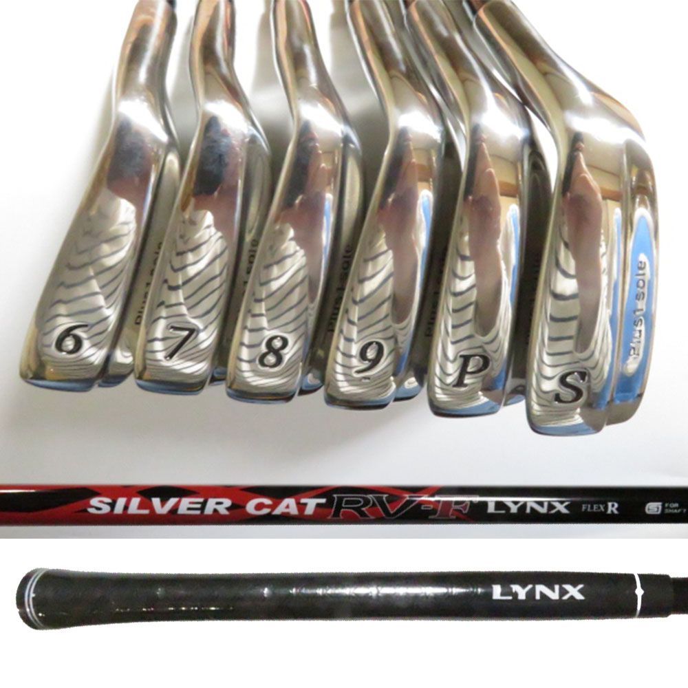 Lynx リンクス ゴルフ シルバーキャット SILVER CAT メンズ RV-F 10本セット カーボン(R)