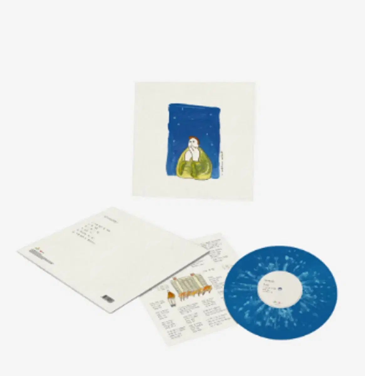 JANNABI ソングブック 1 LP ブルーアンドホワイト