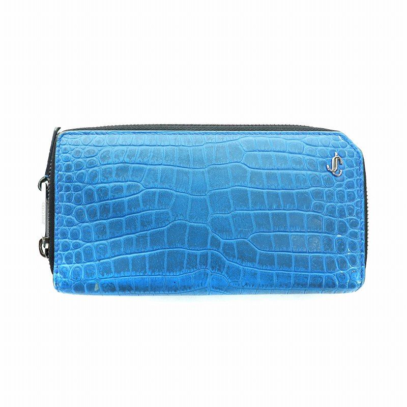 ジミーチュウ JIMMY CHOO 長財布 ウォレット ラウンドファスナー