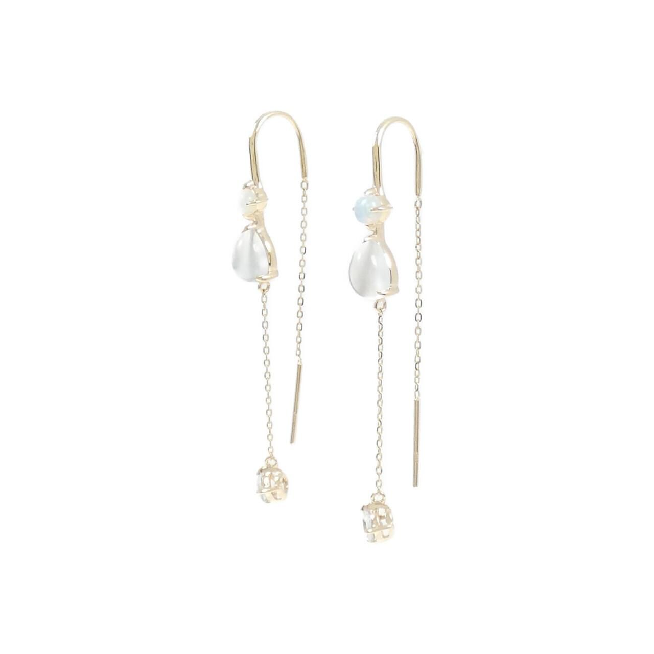 K10 ピアスMOON & SUN ピアス スタージュエリー スタージュエリー