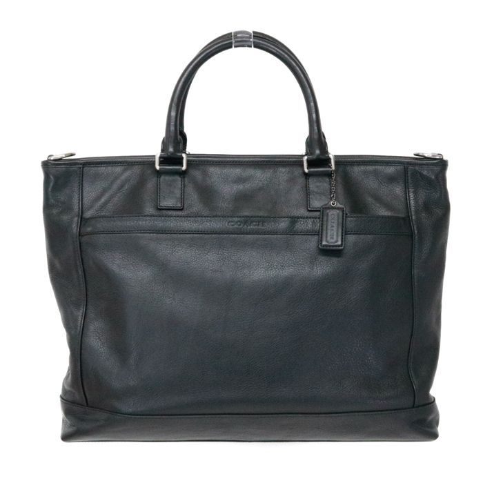 概ね良好】COACH コーチ F71416 オールレザー ビジネスバッグ