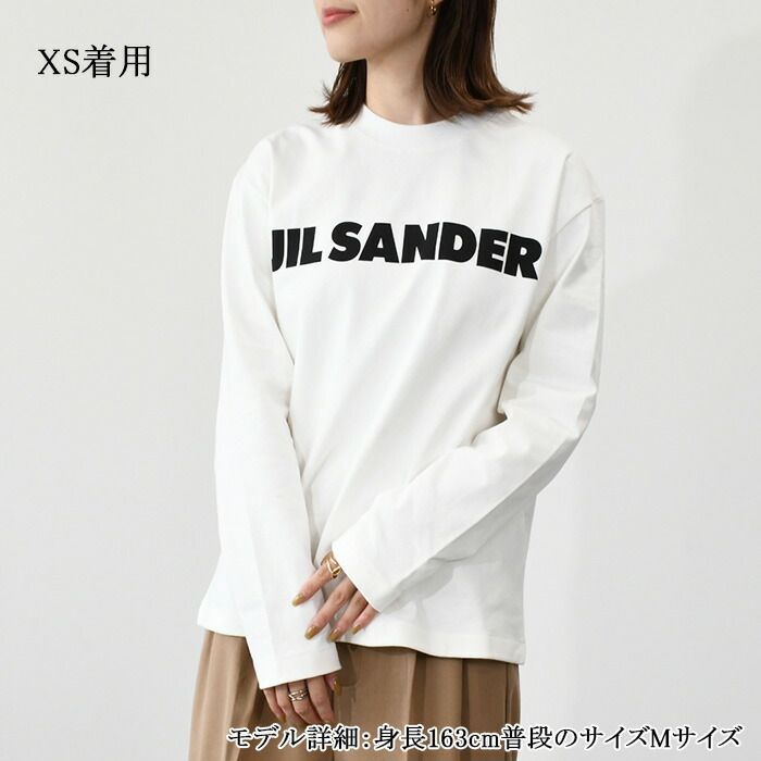 JILSANDER ジルサンダー Tシャツ トップス ロゴロンT J02GC0107 J45047 