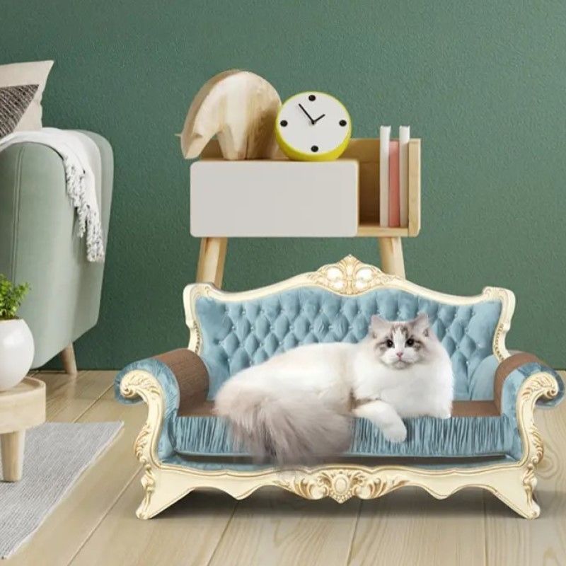 爪とぎ 猫用 かわいい おしゃれ 猫用ベッド 猫用ソファ 引っかき ボード ペット用品 耐久性 組み立て簡単 動物 アニマル 段ボール製 4-7