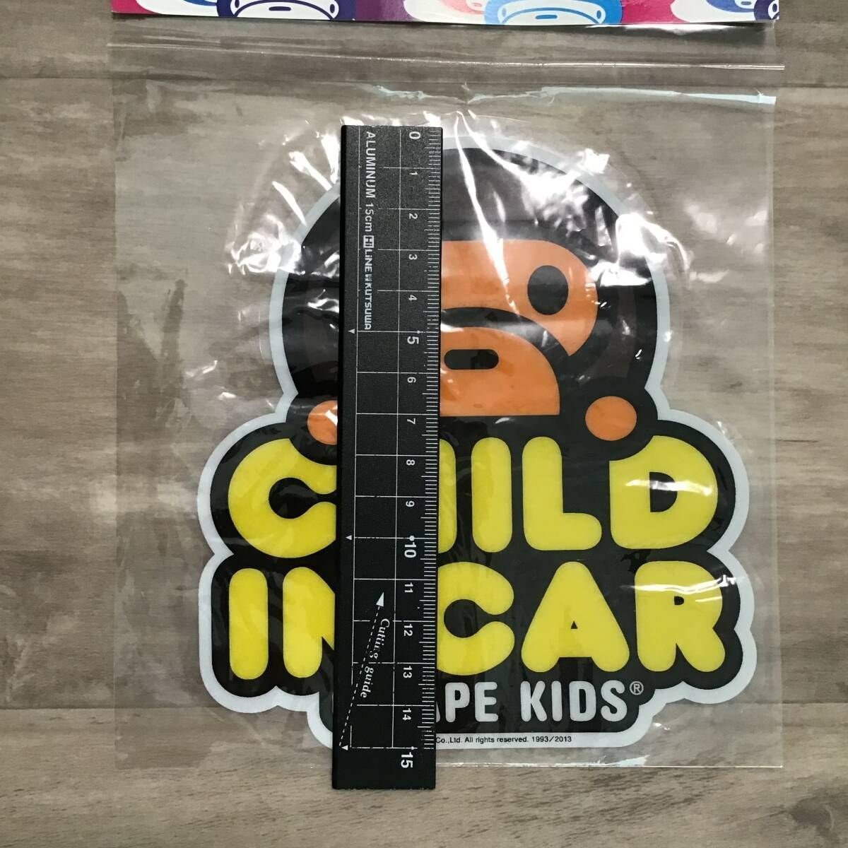☆新品☆ カーステッカー マイロ a bathing ape BAPE KIDS MILO エイプ