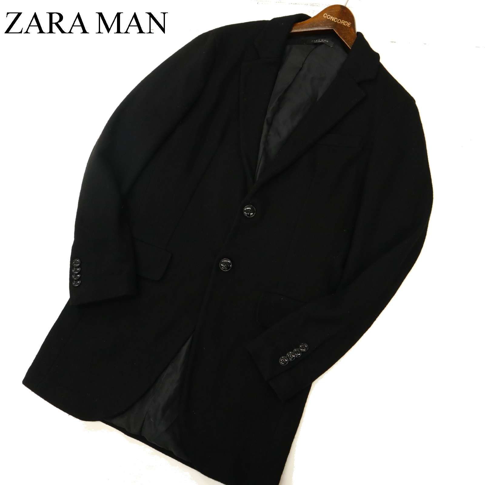 ZARA MAN ザラ マン 秋冬 ウール☆ チェスター コート Sz.S