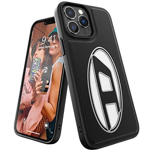 【新着商品】Max Pro ケース 6.7インチ 13 SS22 Dロゴ iPhone （ディーゼル iPhone13Pro DIESEL Max ブラック）