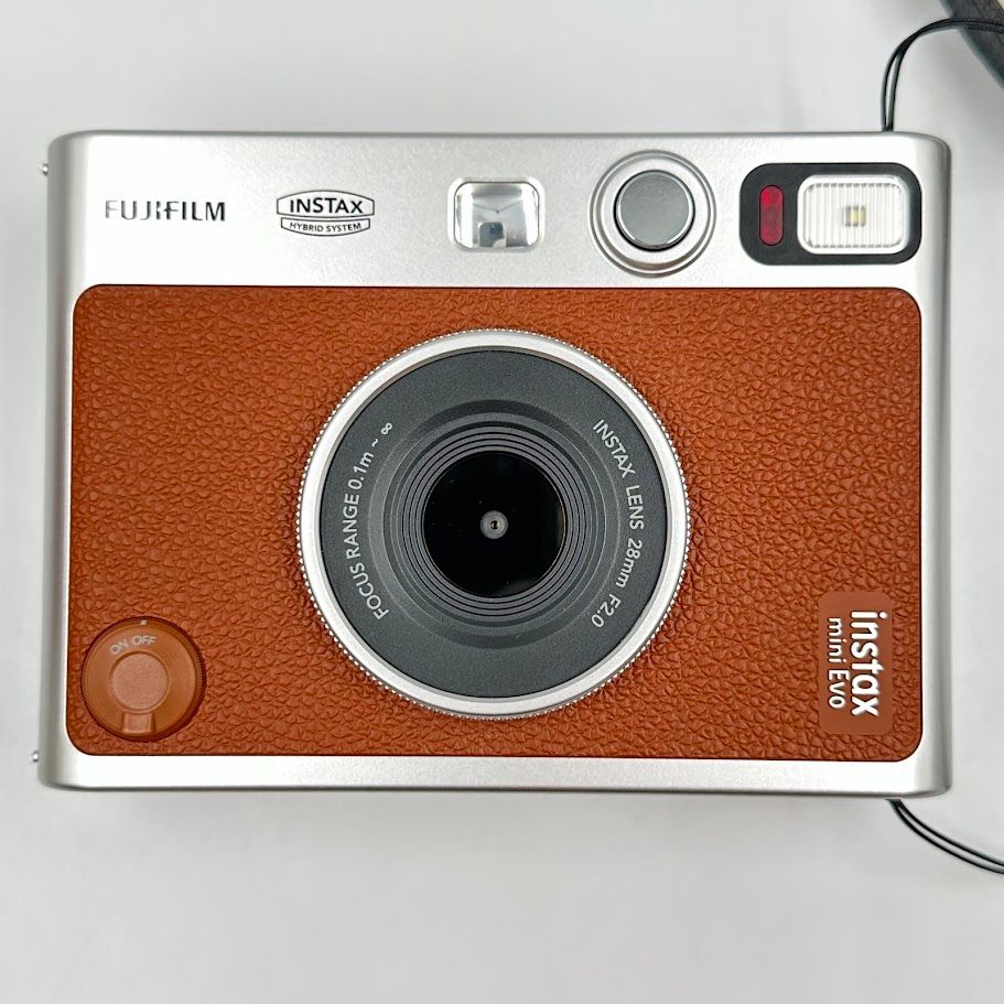 FUJIFILM instax mini Evo フィルムカメラ フィルム付き