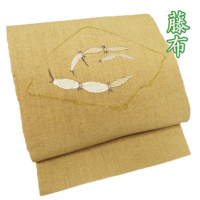 夏帯 名古屋帯 作家物 楽天市場】【中古】 名古屋帯 夏物 九寸 リサイクル 麻 本麻