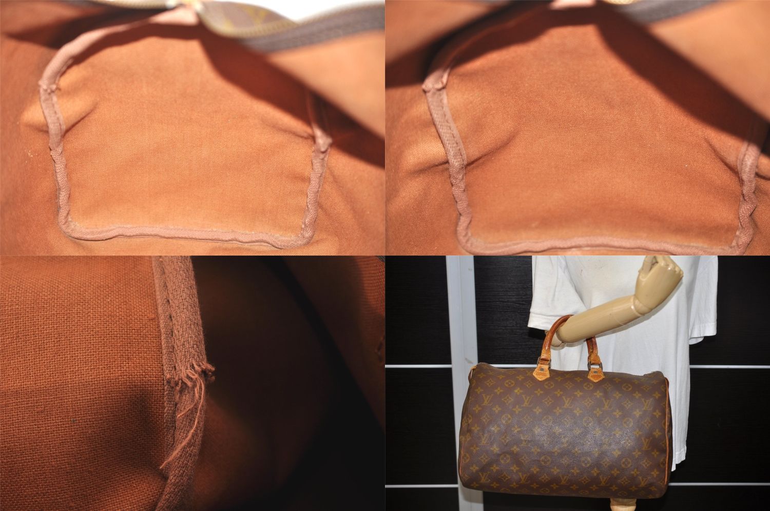 LOUIS VUITTON ルイヴィトン モノグラム スピーディ 40 ハンド