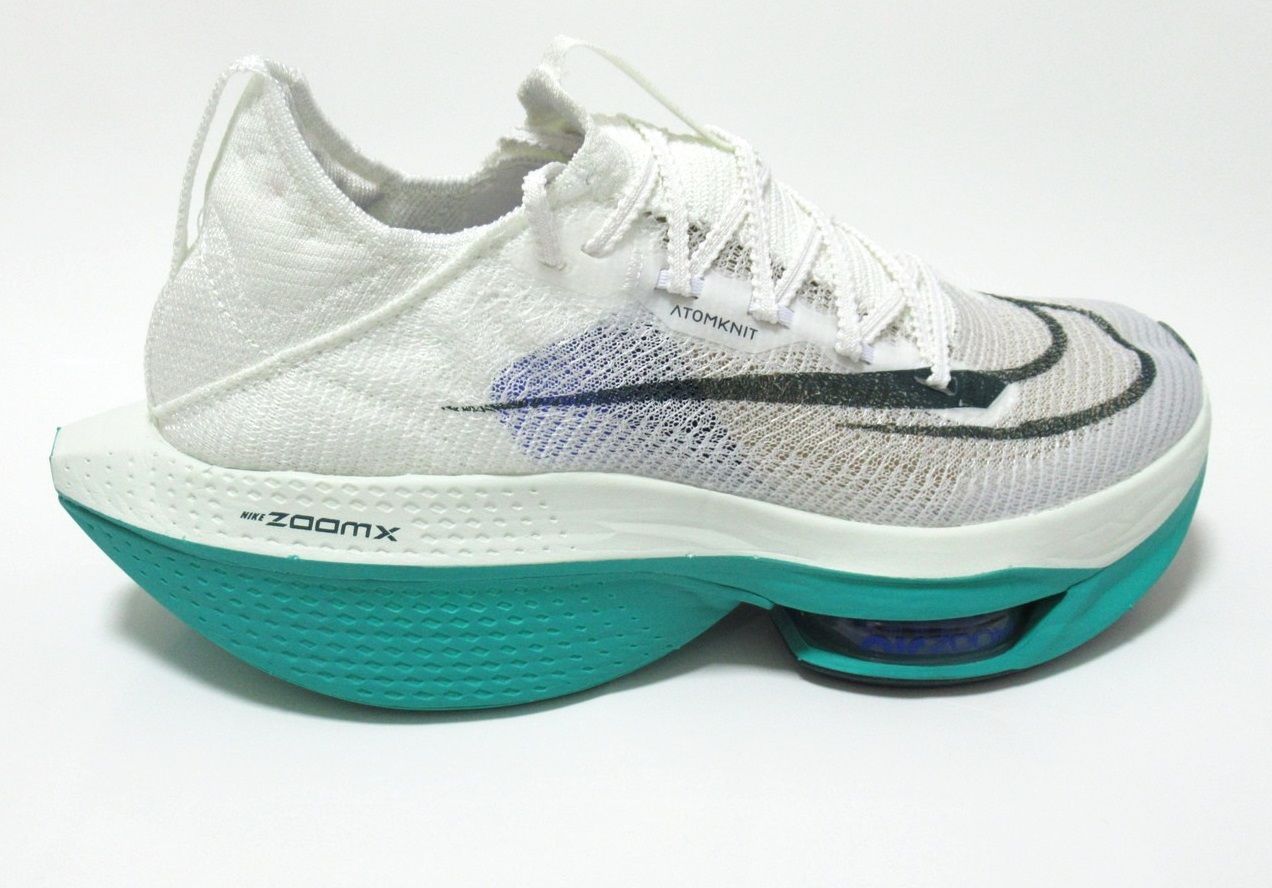 NIKE AIR ZOOM ALPHAFLY NEXT% 2 白 青 26cm ナイキ レディース