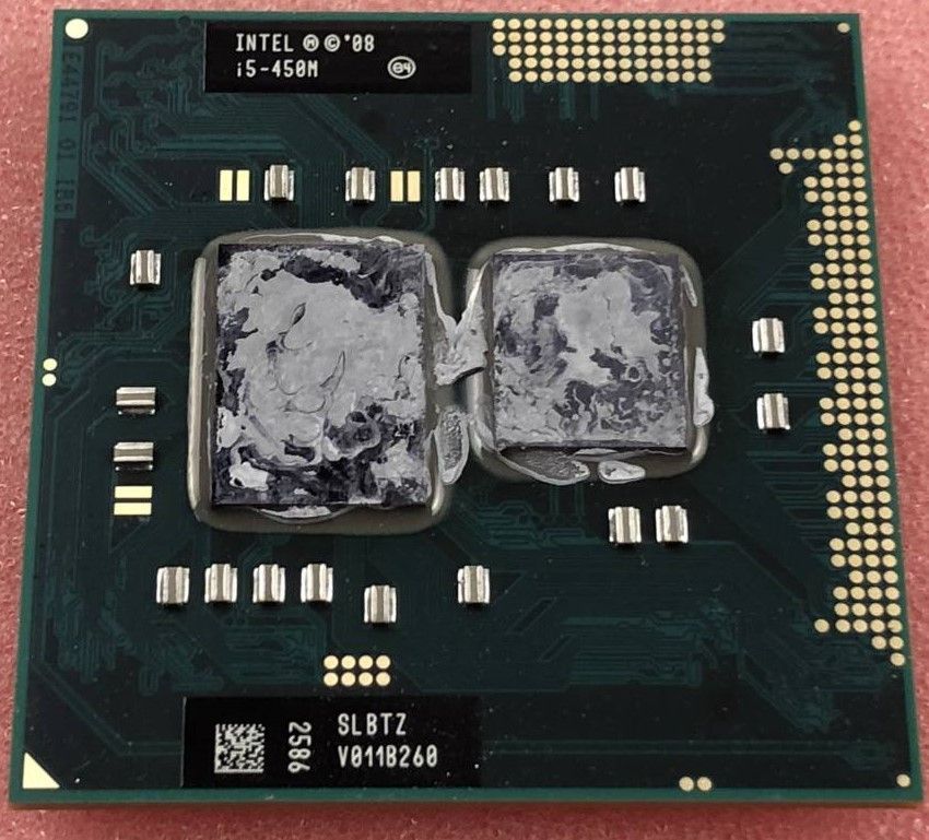 中古パーツ】複数購入可 CPU Intel Core i5-450M 2.4GHz TB 2.6