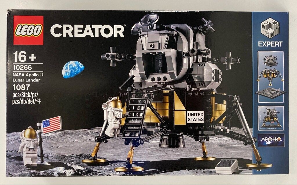 LEGO CREATOR EXPERT NASA アポロ11号 月着陸船 10266