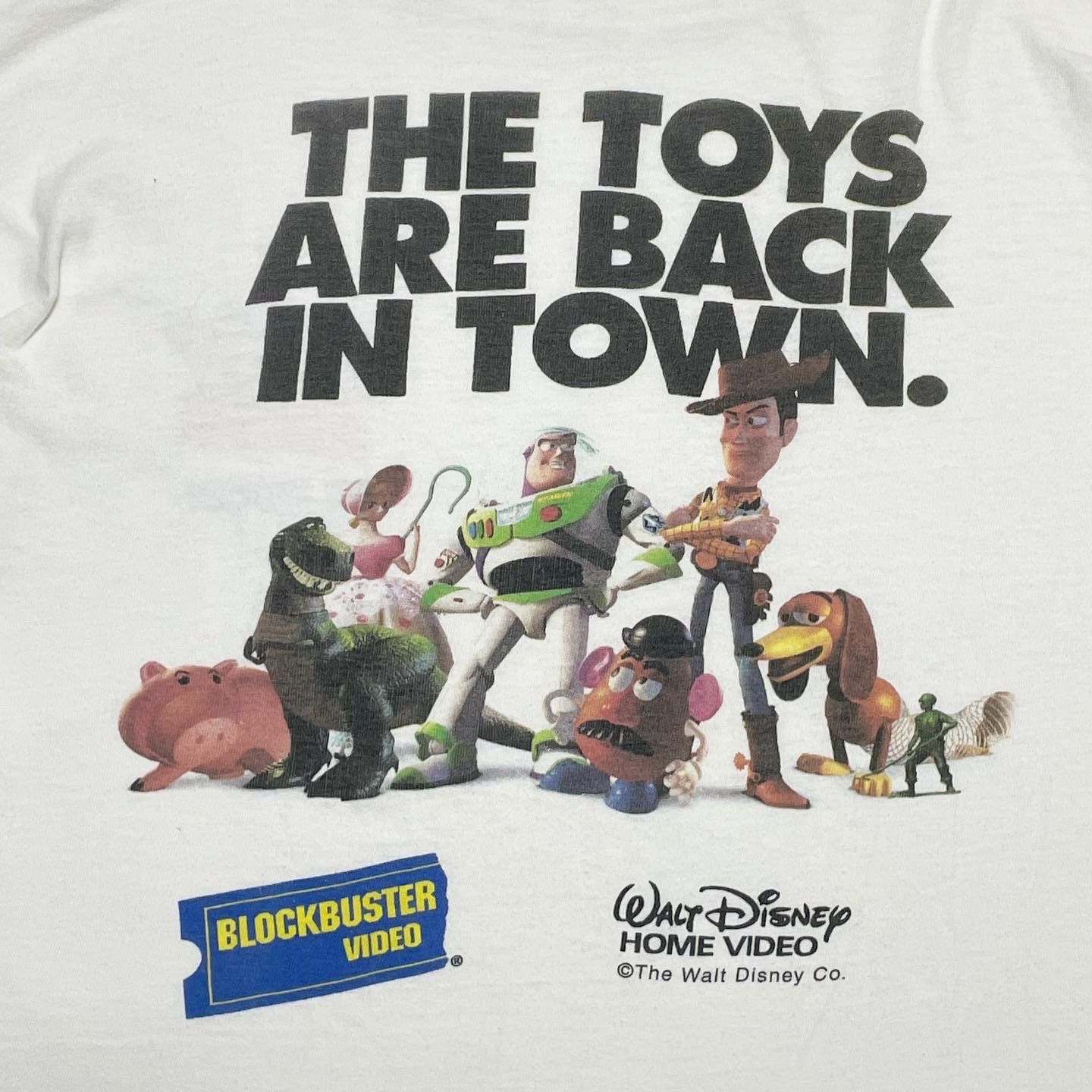 90s Toy Story movie T-shirt トイストーリー 映画 ムービー