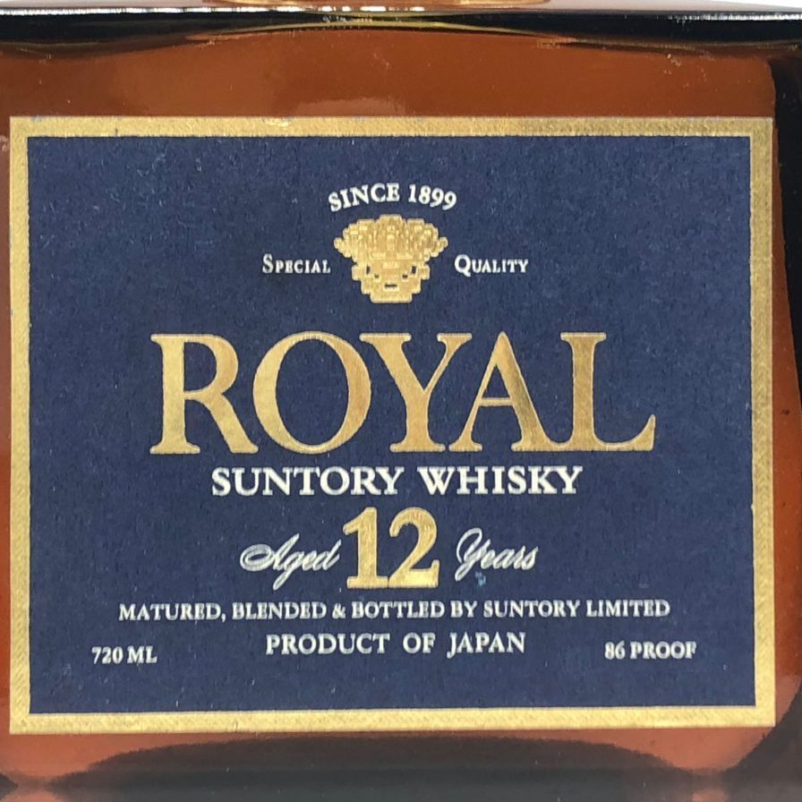 サントリー ウィスキー ローヤル プレミアム ブルーラベル 12年 東京都