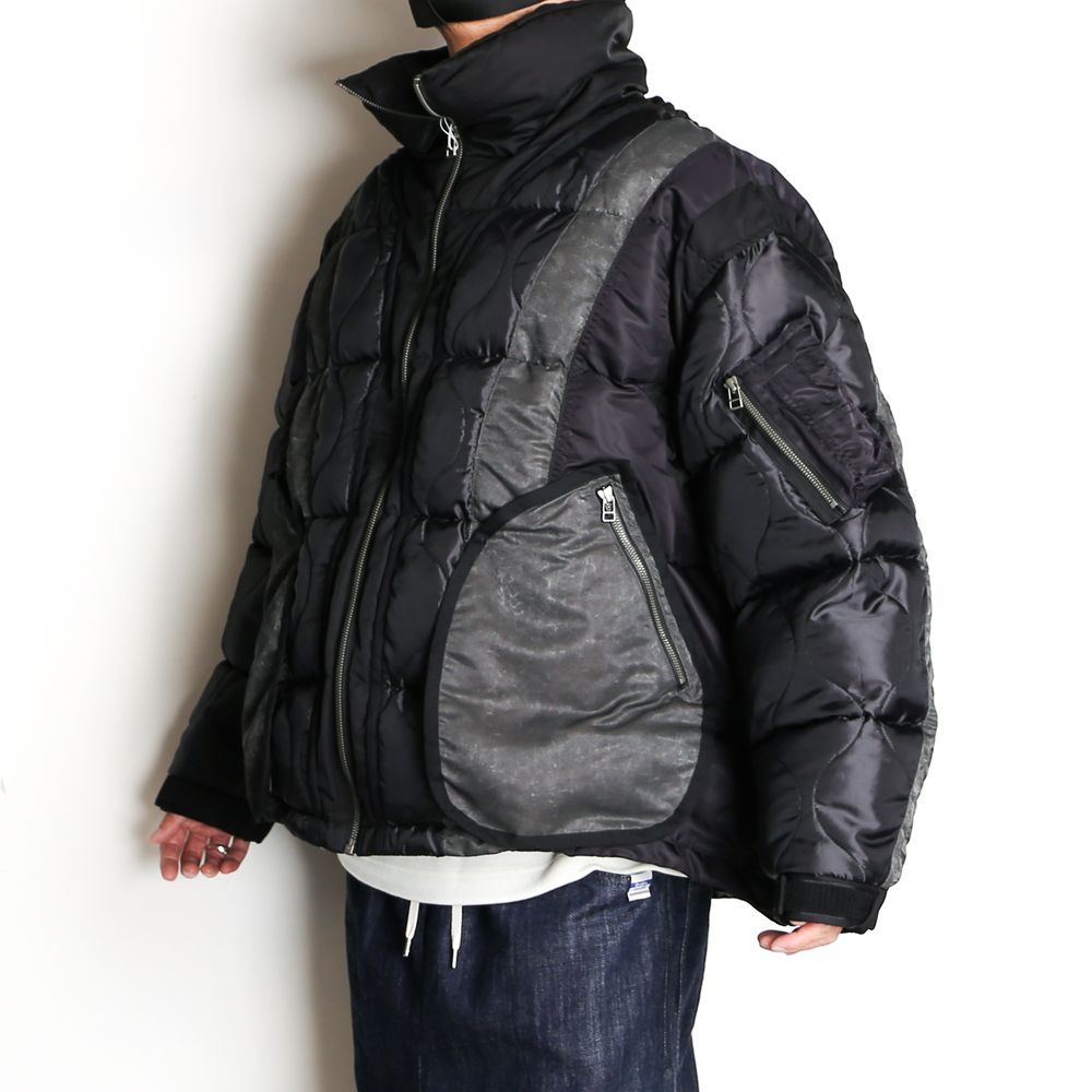 FACETASM/ファセッタズム】QUILTED DOWN JACKET / ダウン