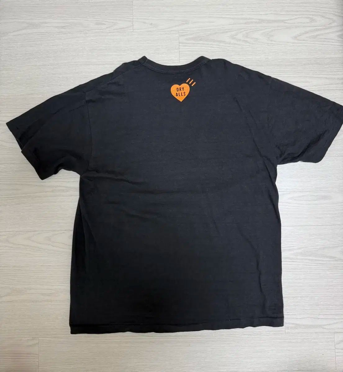 HUMAN MADE(ヒューマンメイド) メイド ハート Tシャツ 黒