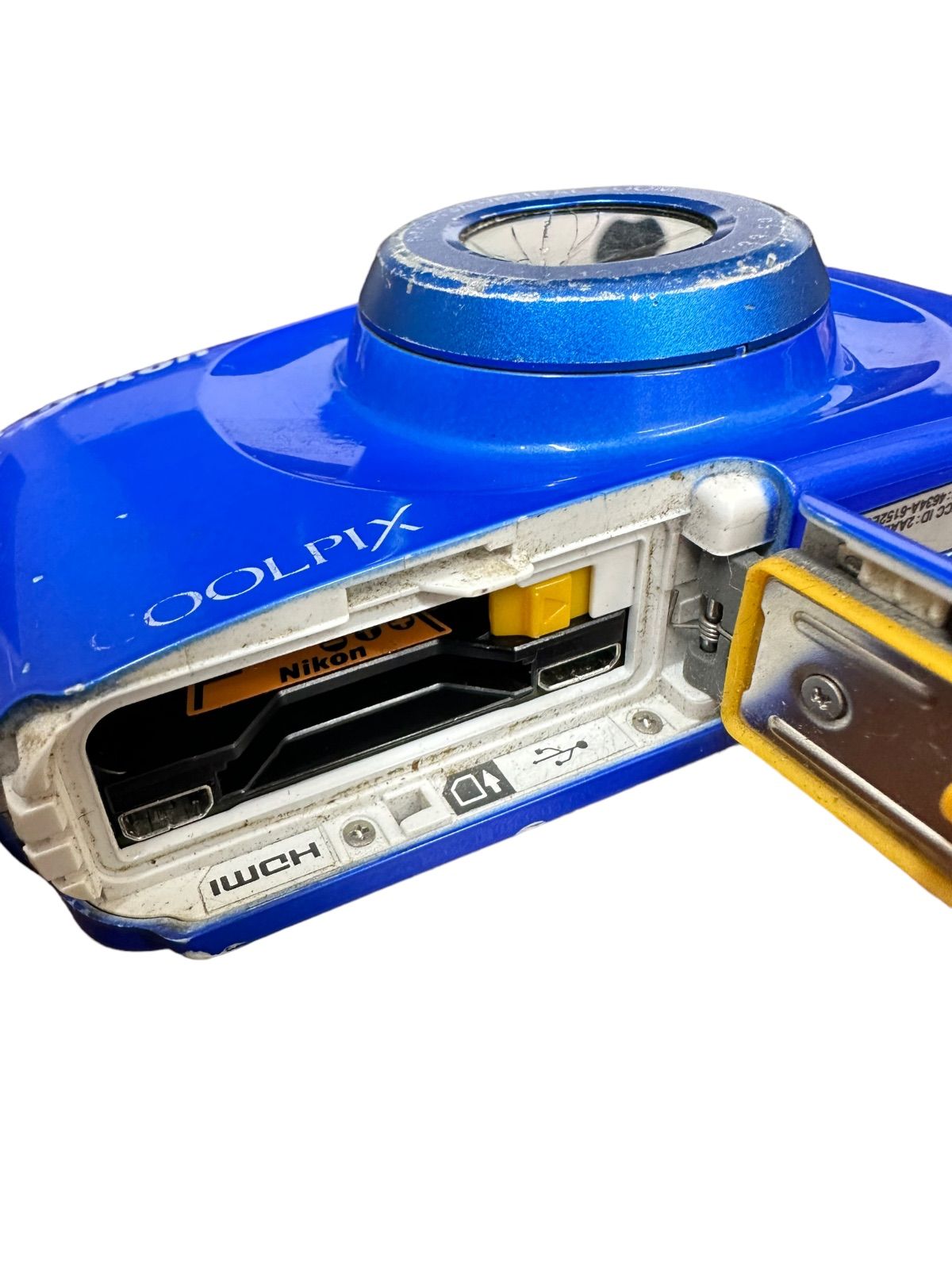 ジャンク品 電池セット】COOLPIX W100 Blue 部品取りに (SNA) - メルカリ