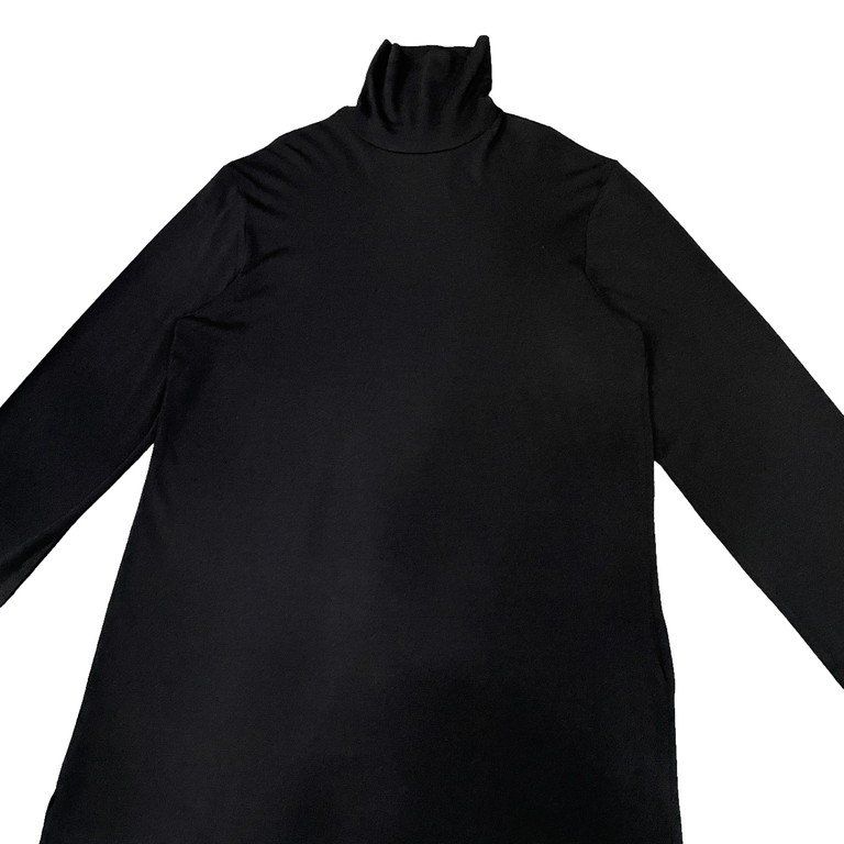 Ground Y 18AW 段違いビッグタートルネックニットセーター ハイネック 