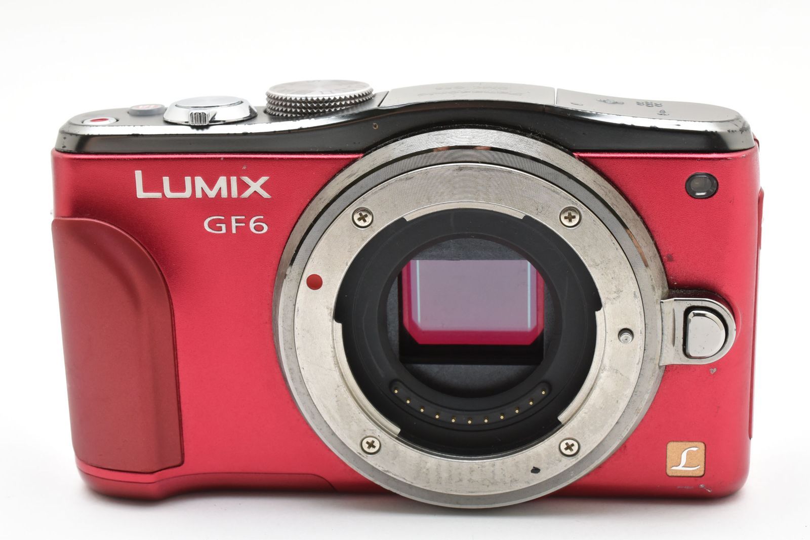 ジャンク Panasonic デジタルカメラ DMC-GF6 レッド　赤 ☆ジャンク☆ Panasonic パナソニック LUMIX DMC-GF6 レッド