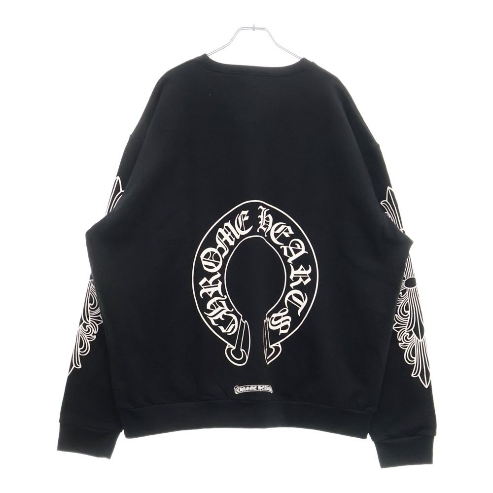 CHROME HEARTS (クロムハーツ) Horseshoe Crewneck Sweatshirt