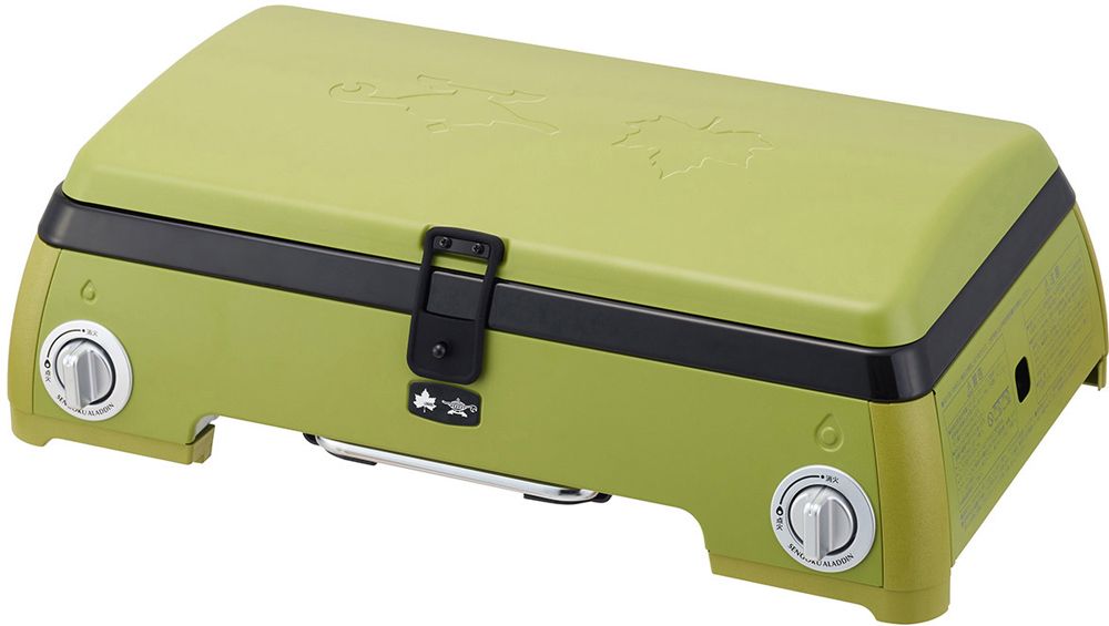 ロゴス LOGOS アウトドア ポータブル ガス カセットコンロ 2バーナー LOGOS×SENGOKU ALADDIN コラボ コンロ 耐風 キャンプ バーベキュー BBQ 卓上 81060050 -