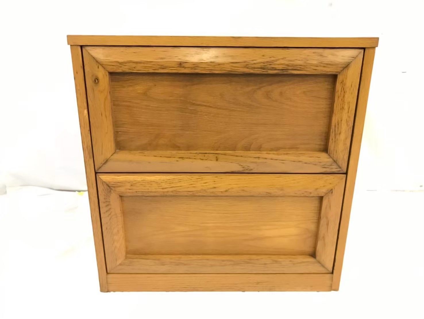 アメリカ家具 サイドテーブル ナイトテーブル Capitol Supply 引き出し2段 ミッドセンチュリーモダン 収納家具 200 HE29BK-2