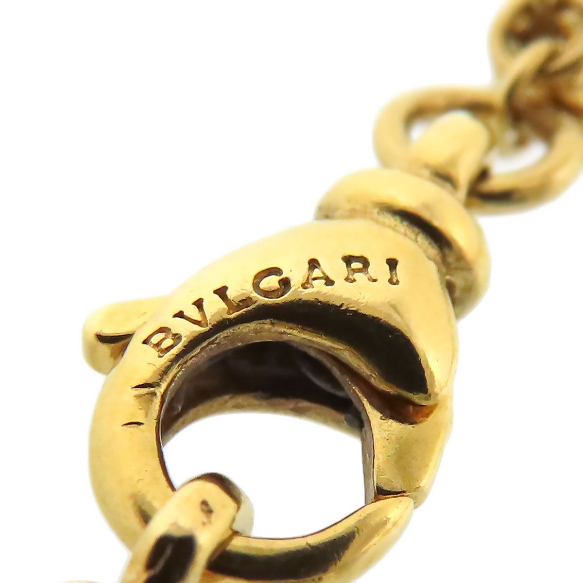 ブルガリ ブルガリ オニキス ネックレス 750 (K18YG) レディース BVLGARI【中古】 【ジュエリー】