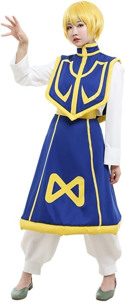 ハンター×ハンター クラピカ コスプレ 衣装 ウィッグ 耐熱