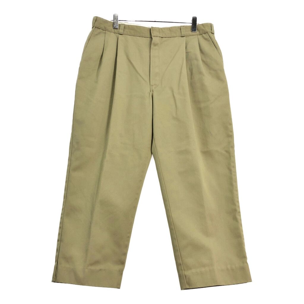 80年代 USA製 Dickies ディッキーズ 874 ワークパンツ 大きいサイズ