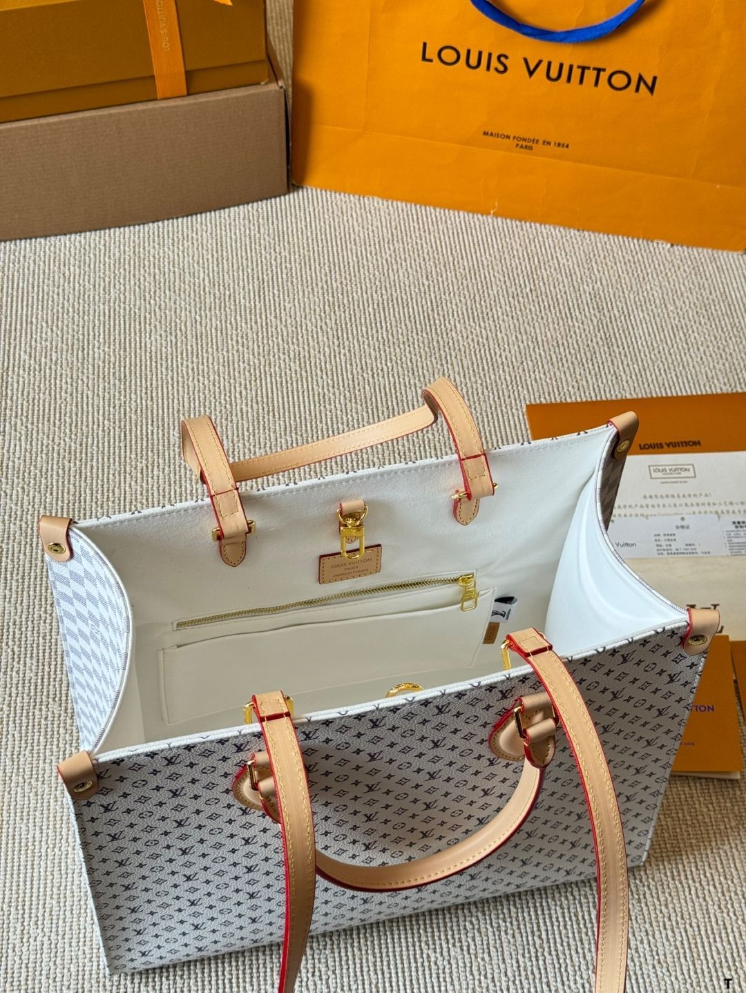 35cm プリントジャングルバッグ-WT0輸入
