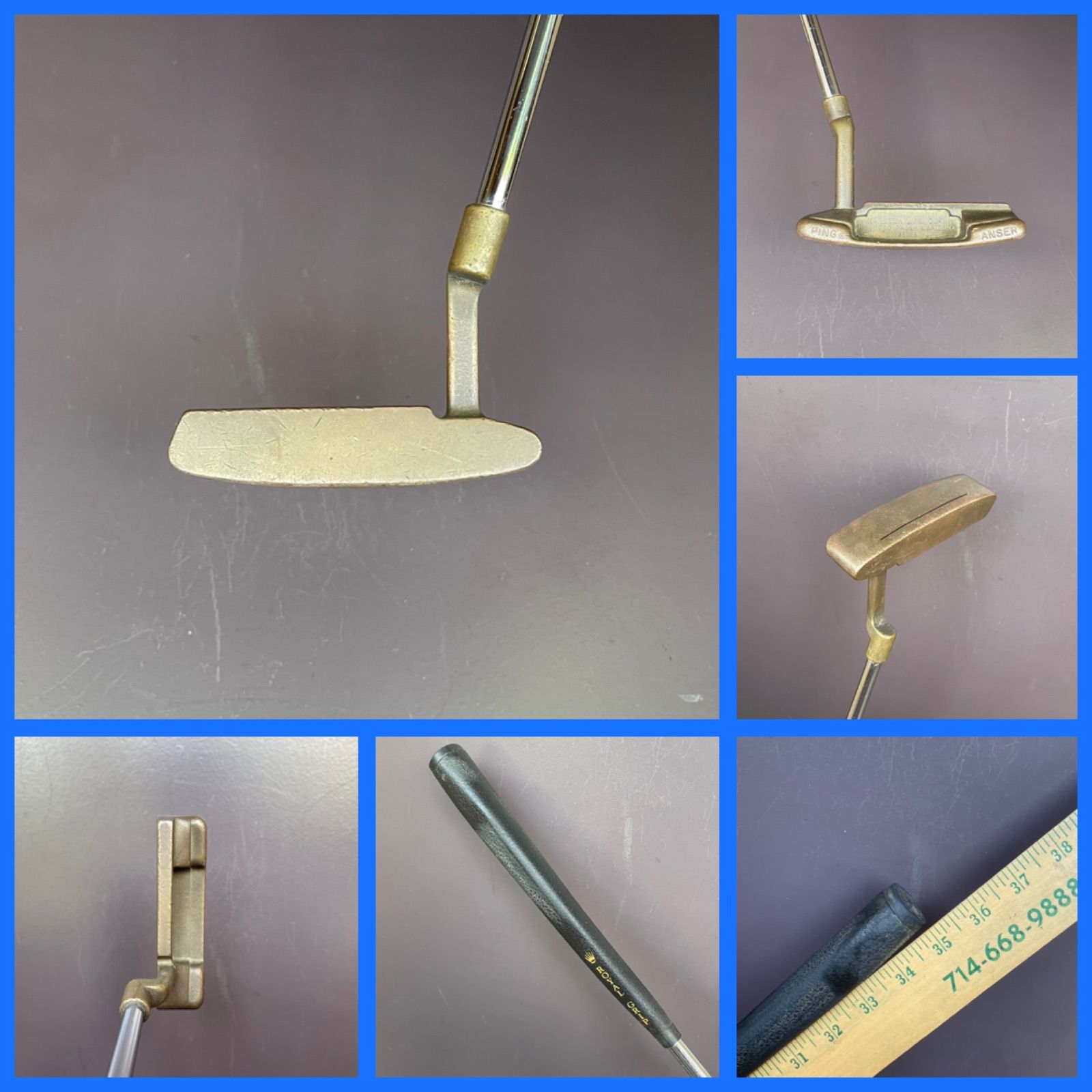 57-314 再入荷 み パター 35インチ PING ANSER 名器 構えやすくて転がりの良いパター