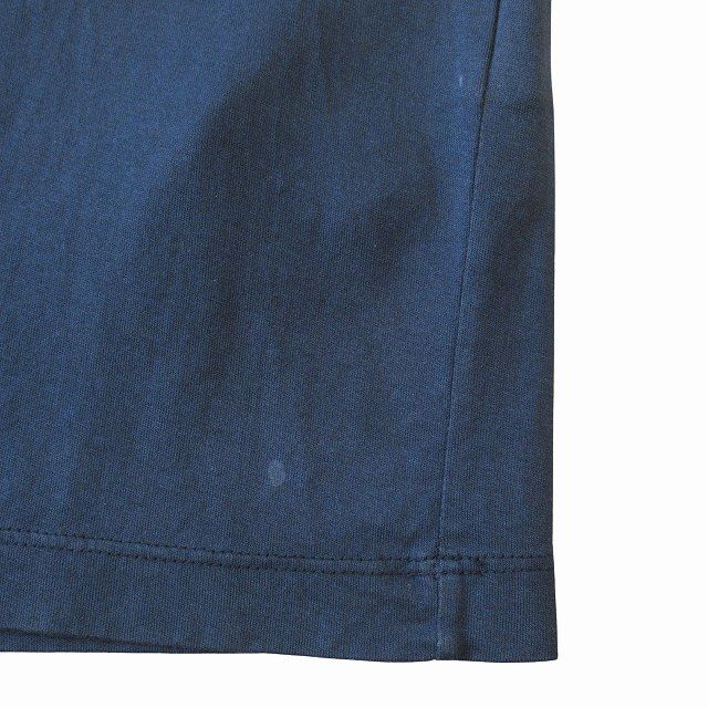 STONE ISLAND コンパスロゴ刺繍　BDシャツ　ネイビー　Sサイズ 22SS ストーンアイランド STONE ISLAND コンパス ロゴ 刺繡 T