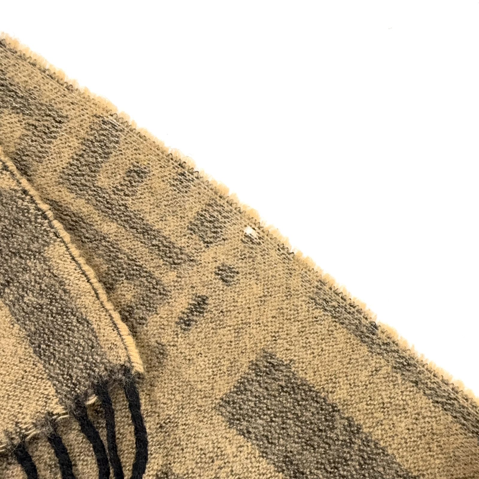 極美品 FENDI フェンディ ズッカ FF柄 ブラウン ウール マフラー FENDI FF柄 ズッカ ショール ウール ブラウン マフラー - メルカリ