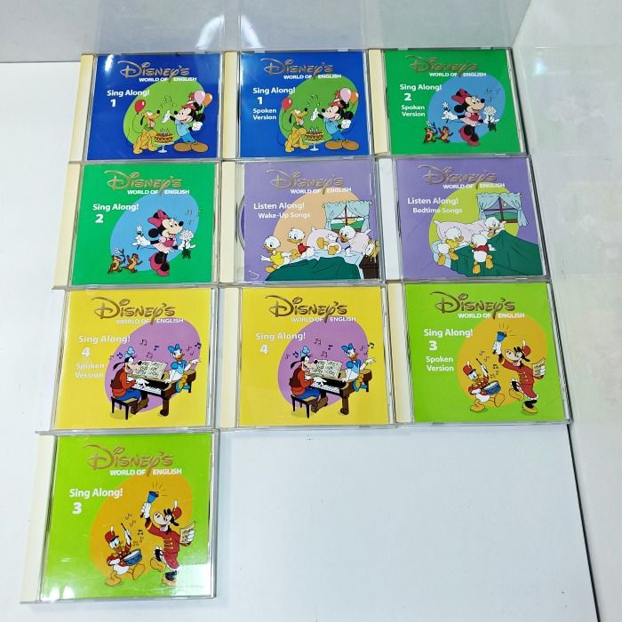 ワールドディズニーWorld of English Sing Along セット premium_disney-008