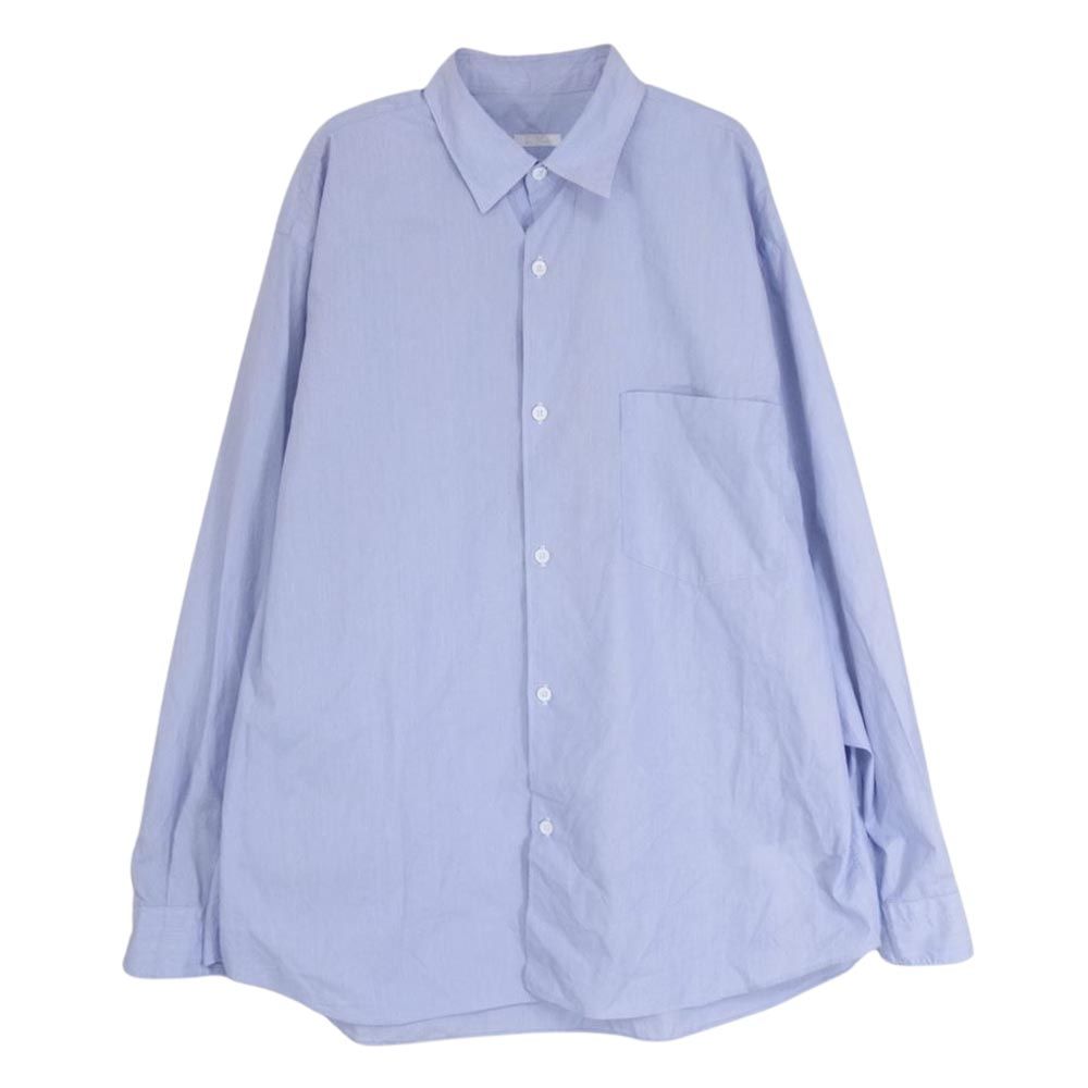 COMOLI コモリ 長袖シャツ 20AW S03-02003 コットンポプリンシャツ  