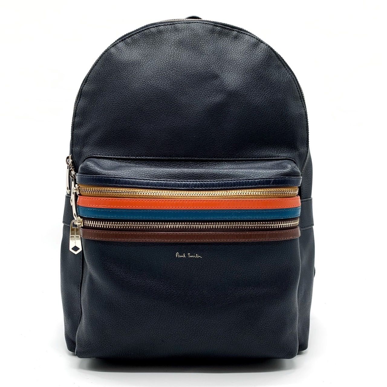 【ペッパー様】Paul Smith ポールスミス リュック ネイビー×ブラック メンズ 【定価25,800円】PaulSmith ネイビーリュック