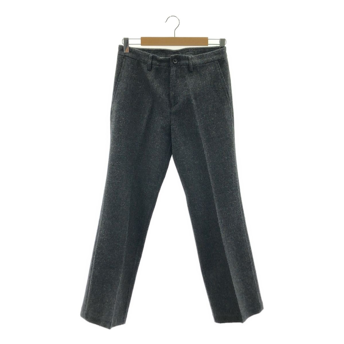 tricot COMME des GARCONS | トリココムデギャルソン | 2002AW | ウール ブーツカット フ パンツ | M | グレー | レディース