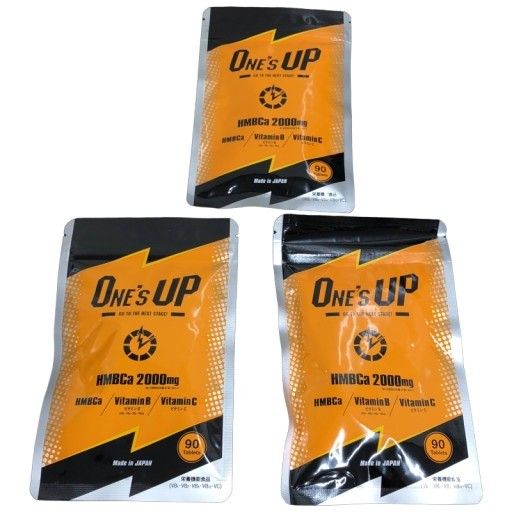 ONE's UP HMBCa 2000mg 90粒×3袋　ワンズアップ 楽天市場】【公式】 ONE'S UP ワンズアップ HMB サプリ