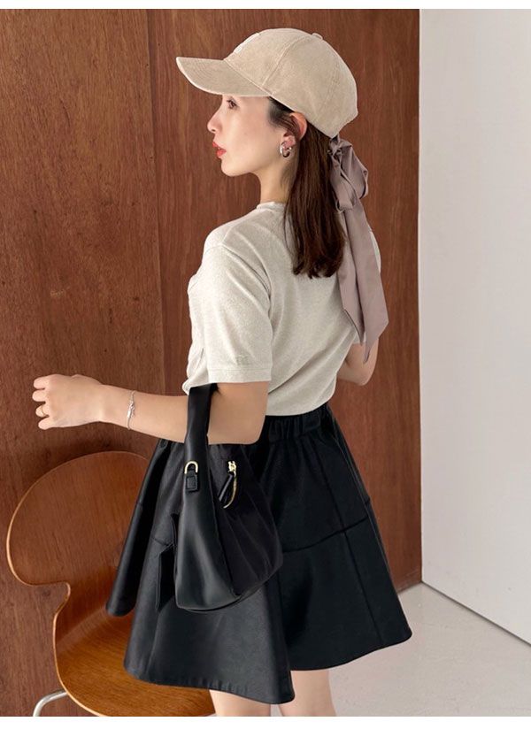 10 OFF フレイアイディー FRAY I.D スカート 25秋冬 レザーライクサーキュラーミニスカート ボトムス ミニ丈 fwfs254256 SIROKUMA-CORPORATION_COM