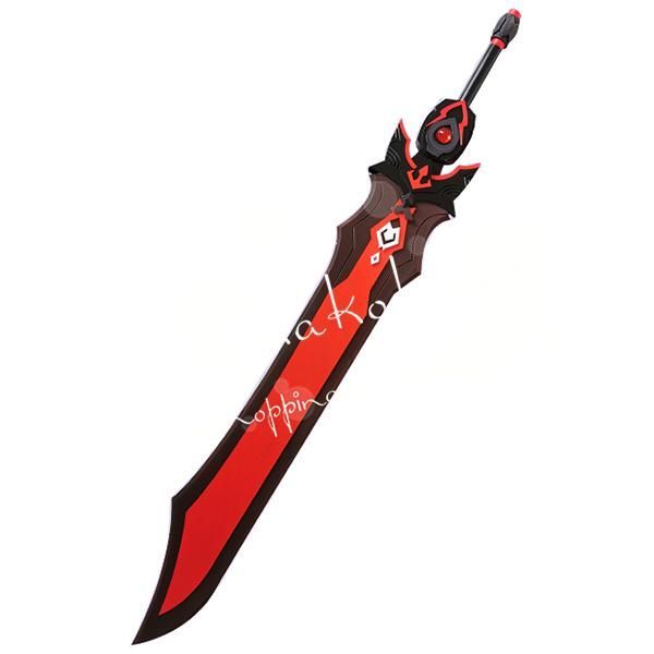 コスプレ道具 武器 原神 げんしん風 genshin 北斗 ホクト 黒岩斬