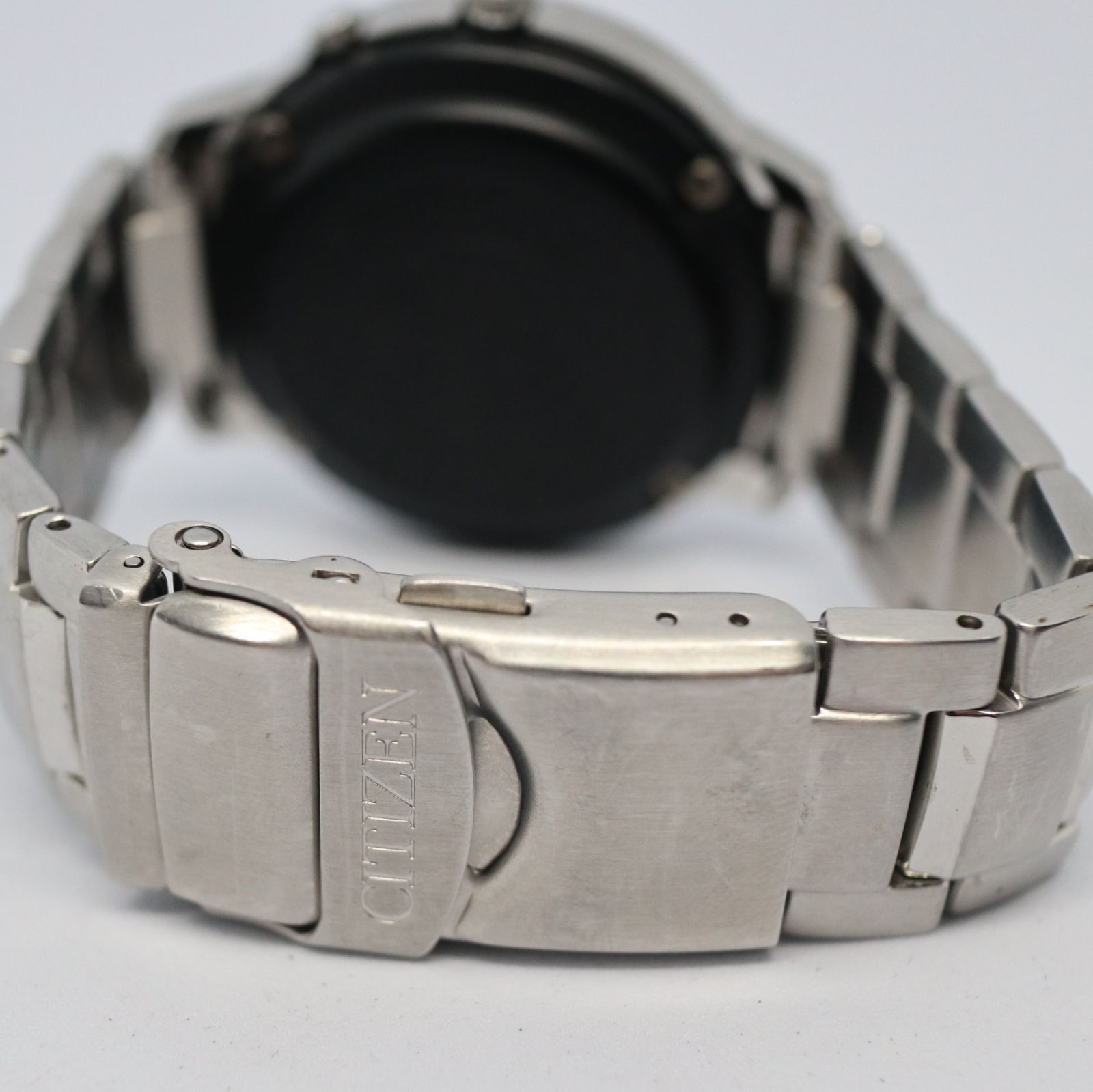 稼働品】CITIZEN シチズン メンズ 腕時計 ECO DRIVE エコドライブ 電波 