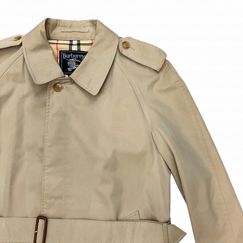 ●Burberrys・バーバリーズ●トレンチコート●裏ノバチェック●ビンテージ品 90's ヴィンテージ 白タグ バーバリーズ 裏地ノバチェック柄
