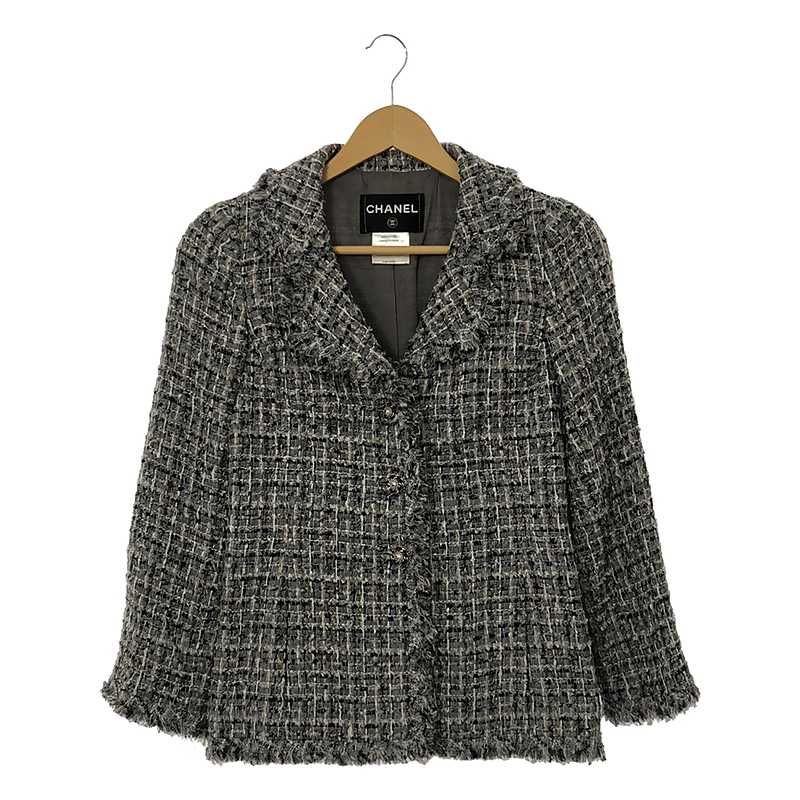 美品】 CHANEL / シャネル | ツイード 裏地シルク ココマーク