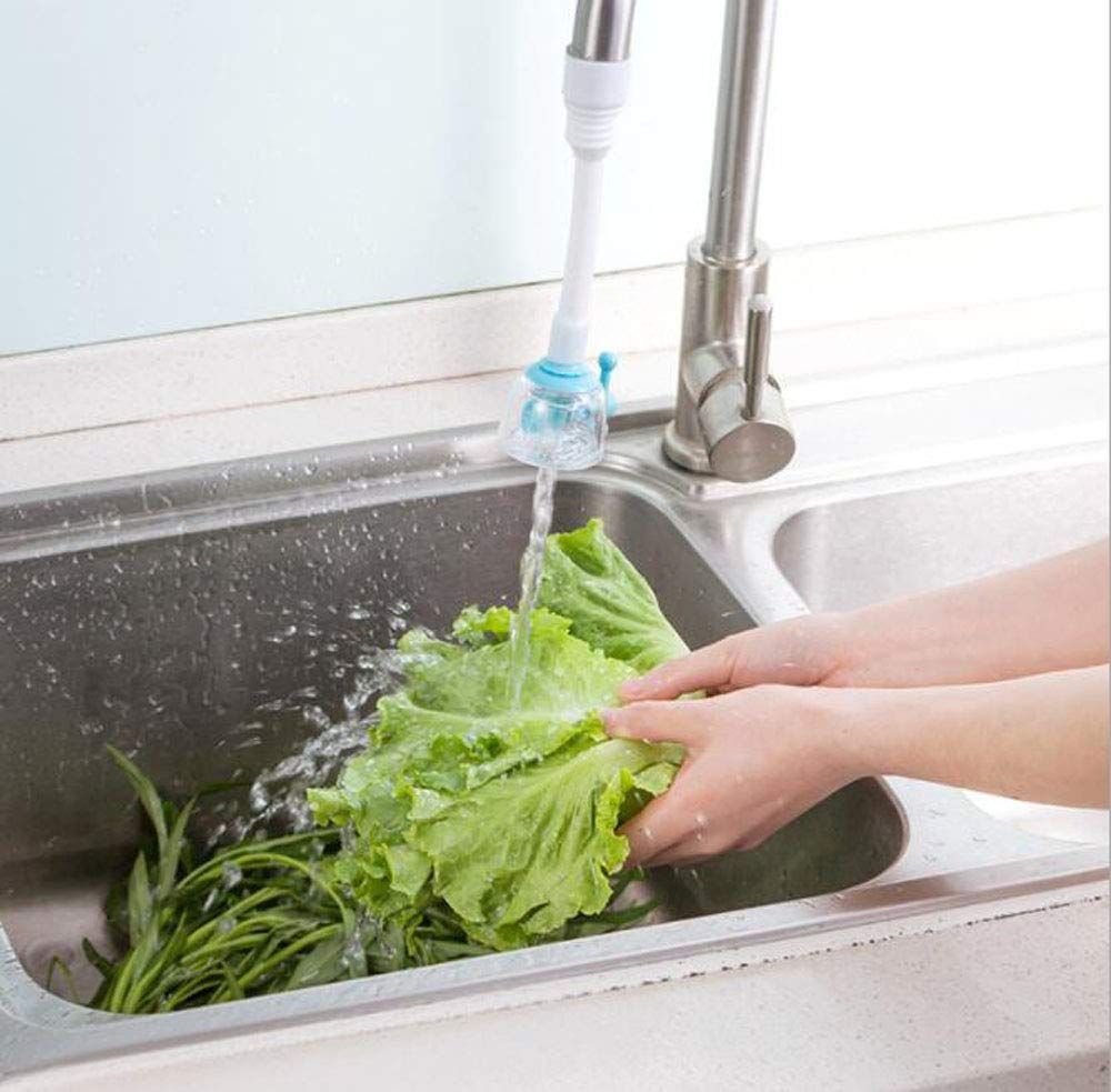 数量 蛇口補助 シャワー蛇口 蛇口延長パーツ ウォータガイド 首振り 節水効果 台所 洗面 HJ 流し切替蛇口 水漏れ防止 便利グッズ ロングタイプ 2本セット