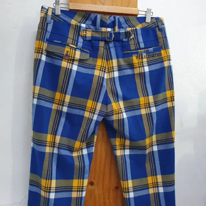 チェックゴルフパンツ