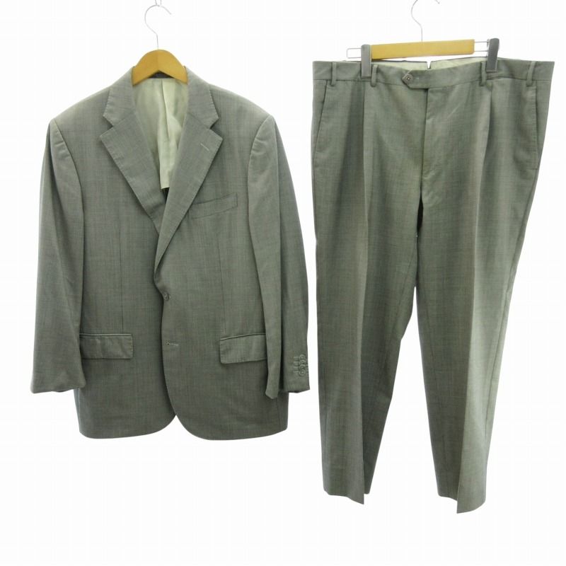 新品未使用 CORNELIANI セットアップスーツ グレー/JW198 コルネリアーニ Corneliani シングルスーツ セットアップ
